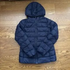 ネイビー ウルトラライトダウンジャケット　ジーユー