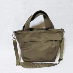 アースメイド　トートバッグ　カーキ