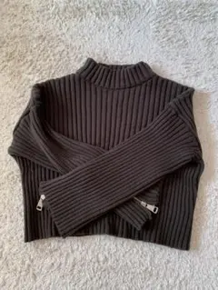 【ZARA】ショート丈ニット