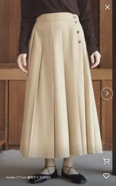 OLUN Long pleats skirt / ロングプリーツスカート