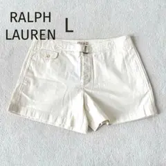 新品タグ付★RALPH LAUREN★ショートパンツ ハーフパンツ アイボリーのサムネイル