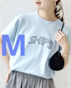 SHIPS ラウンド プリント ロゴ TEEのサムネイル