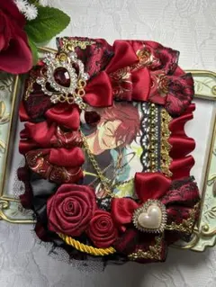 痛ケース 硬質ケース デコ 真紅/黒 B8