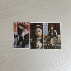 TWICE ツウィ オフラインくじ クリアカードコンプセット