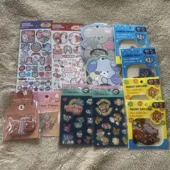 セリア シール12点まとめ売り