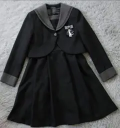 セーラーカラー ボレロ タックワンピース セットアップ 165B スーツ