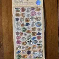 3D stickers 犬猫シール