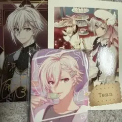 九条天 カード 缶バッジ セット