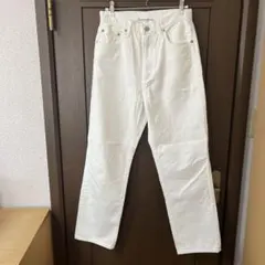 【1度着用のみ】イエナ　ホワイトセルビッチデニムのサムネイル