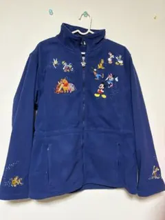 disney vintage　フリース　パーカー