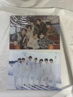 なにわ男子specialKiss購入特典クリアファイル2枚