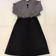 グレー/ブラック セットアップ Mサイズ