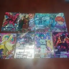 ガンダムトライエイジ8枚セットsec 2枚あり。