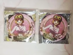 ワンピース　コアラ　ジュエリー缶バッジ2点