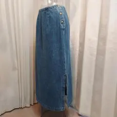 Eddie Bauer　エディーバウアー　デニムロングスカート　サイズ M