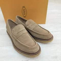 新品 TOD'S コインローファー イタリア製革靴 ビスコット UK9 28cmのサムネイル