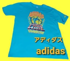 adidasビックプリントTシャツ　アディダスTシャツ