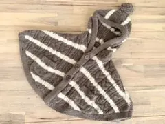 【新品未使用】ジェラートピケ　ポンチョ