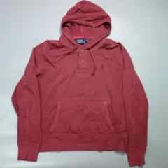 i*！様 715 美品 ポロラルフローレン 鹿の子 エルボーパッチ パーカー メ