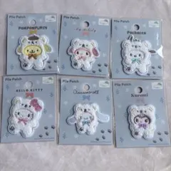 サンリオ ワッペン 6 点セット セリア