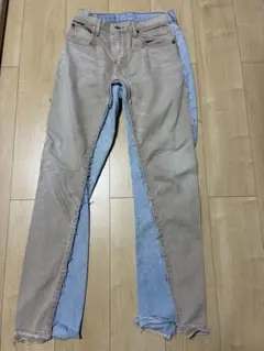 NOIDツイル切り替えサルエルスキニー - メルカリ