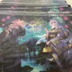 MTG  放浪皇の夏祭り　マット、ビジュアルボード、スリーブ40枚新品セット MTG 放浪皇の夏祭り マット、ビジュアルボード、スリーブ40枚