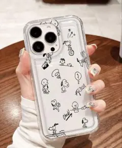 【きなこもち♡プロフ見てね様専用】iPhone13ケース　 背面シート付