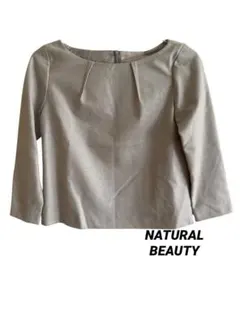NATURAL BEAUTY トップス 36 七分袖オフィス フォーマル
