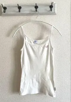 ROXY ロキシー キャミソール ホワイト ロゴ刺繍 cottonのサムネイル