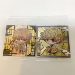 A 鬼滅の刃 ウエハース 我妻善逸　2枚セット　2-17 2-25