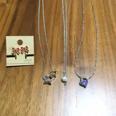 ネックレス、イヤリングまとめ売り