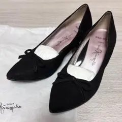 ギンザカネマツ　ミススレンダー　アクアベル　パンプス23.5cm GINZA Kanematsu - GINZA Kanematsu(ギンザカネマツ) パンプス