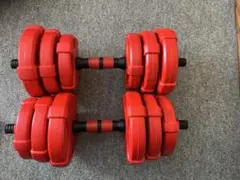アジャスタブル可変ダンベル 約40kg その① - メルカリ