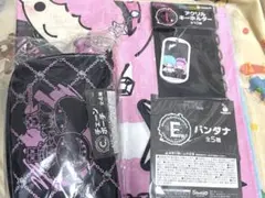 サンリオ　ハッピーくじ　パンクスパーティーハロウィン2026　ポーチ