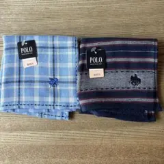 POLO タオルハンカチ 2枚セット 新品のサムネイル
