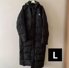 レ・コック・スポルティフ ブラックベンチコート　近代モデル　L ジャケット　黒