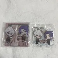 ブルーロック くまカフェ アクリルジオラマ キーホルダー 凪誠士郎 御影玲王