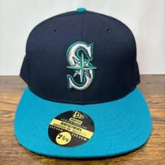S39 ニューエラ 59fifty マリナーズ usa製 ヴィンテージ 2100 59FIFTY Vintage Color シアトル・マリナーズ ライトネイビー
