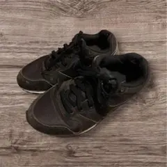NIKE ナイキ 23.5cm MDランナー スエード×メッシュ ブラック