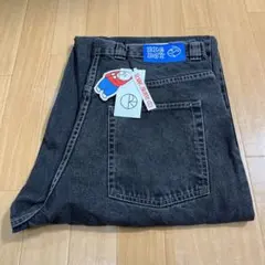 POLAR SKATE CO. JEANS SILVER BLACK Lサイズ