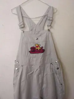 90s～00s Disney Pooh カワイイ刺繍 オーバーオール mickyのサムネイル