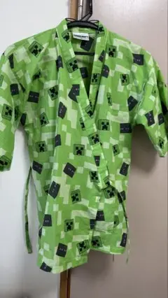 美品　マイクラ　甚平