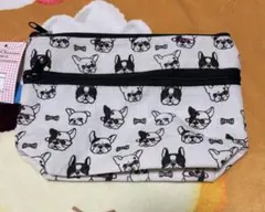 新品　ブルドッグ 2段ポーチ