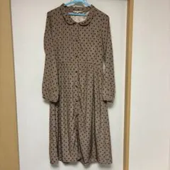 ワンピース ￤レトロ￤小花柄￤Lサイズ