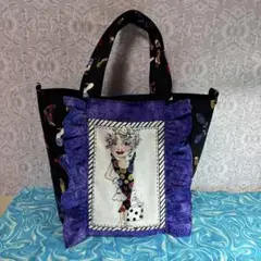 ロラライハリス☆フリルトートバッグ