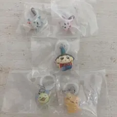 おじゃる丸　めじるしアクセサリー　全5種コンプリートセット