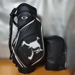 OAKLEY キャディバッグ ブラック×ホワイト