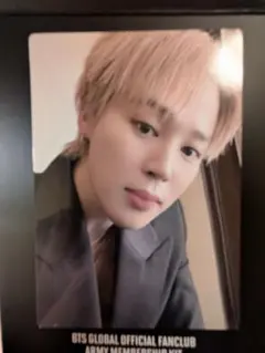 BTS JIMIN ARMY MEMBERSHIP GIFT 1枚