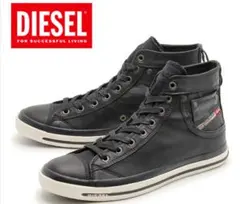 DIESEL 未使用新品 レザースニーカーのサムネイル