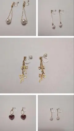 イヤリング　樹脂